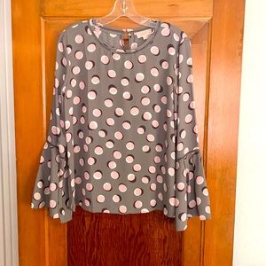 LOFT Bell Sleeve Blouse